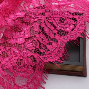 女性のドレスのためのホットセールフローラルナイロンストランドレース生地 - Product Image 5