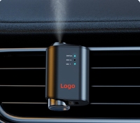 Diffuseur d'air intelligent pour voiture de luxe avec logo personnalisé OEM, vaporisateur automatique de parfum, lampe d'ambiance, clip de ventilation, nouveau moule en métal de luxe