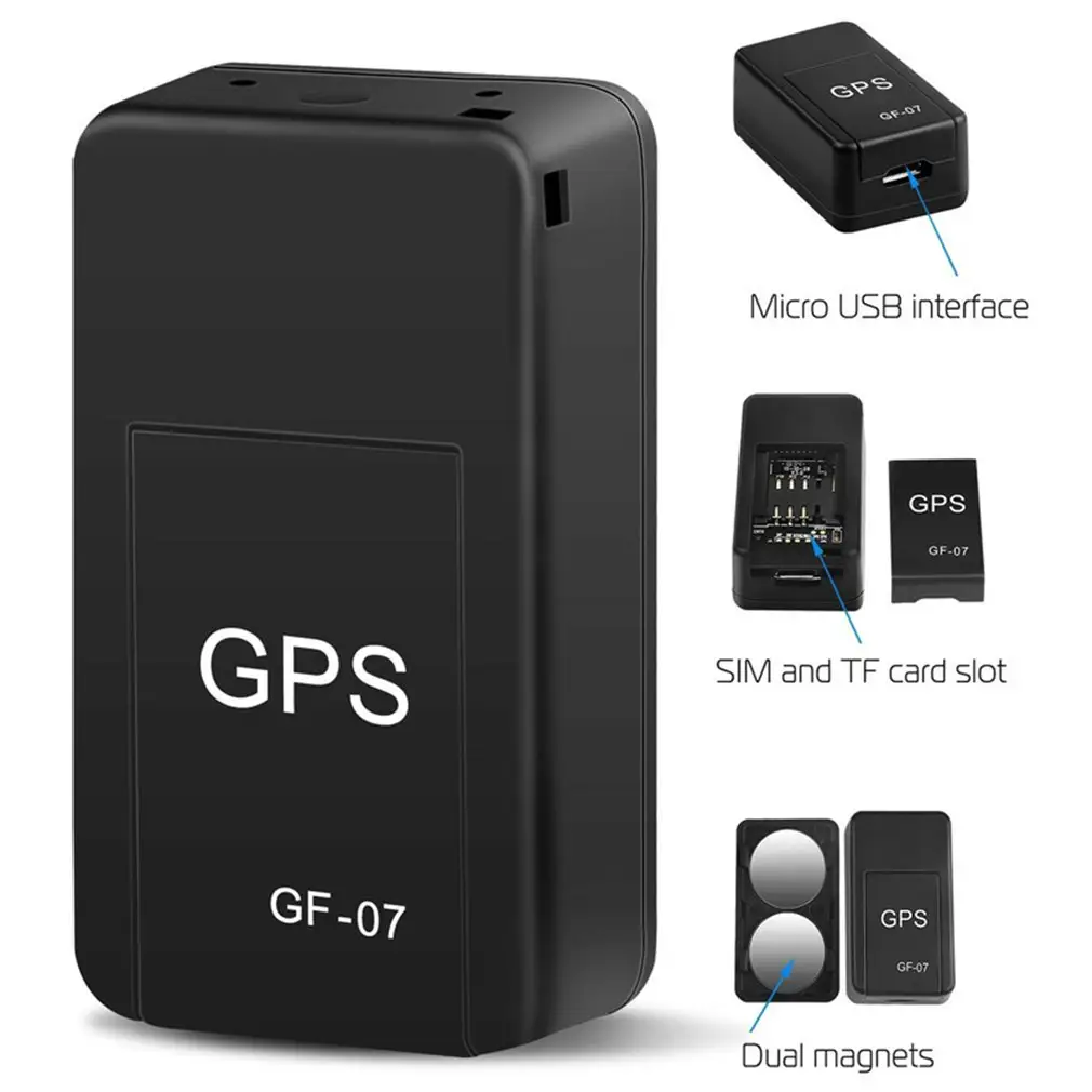 เครื่องระบุตำแหน่ง GPS สำหรับรถยนต์ใหม่เครื่องติดตามป้องกันการโจรกรรมระบบแม่เหล็กอุปกรณ์ติดตามรถยนต์ GPS พร้อมระบบป้องกันการสูญหาย