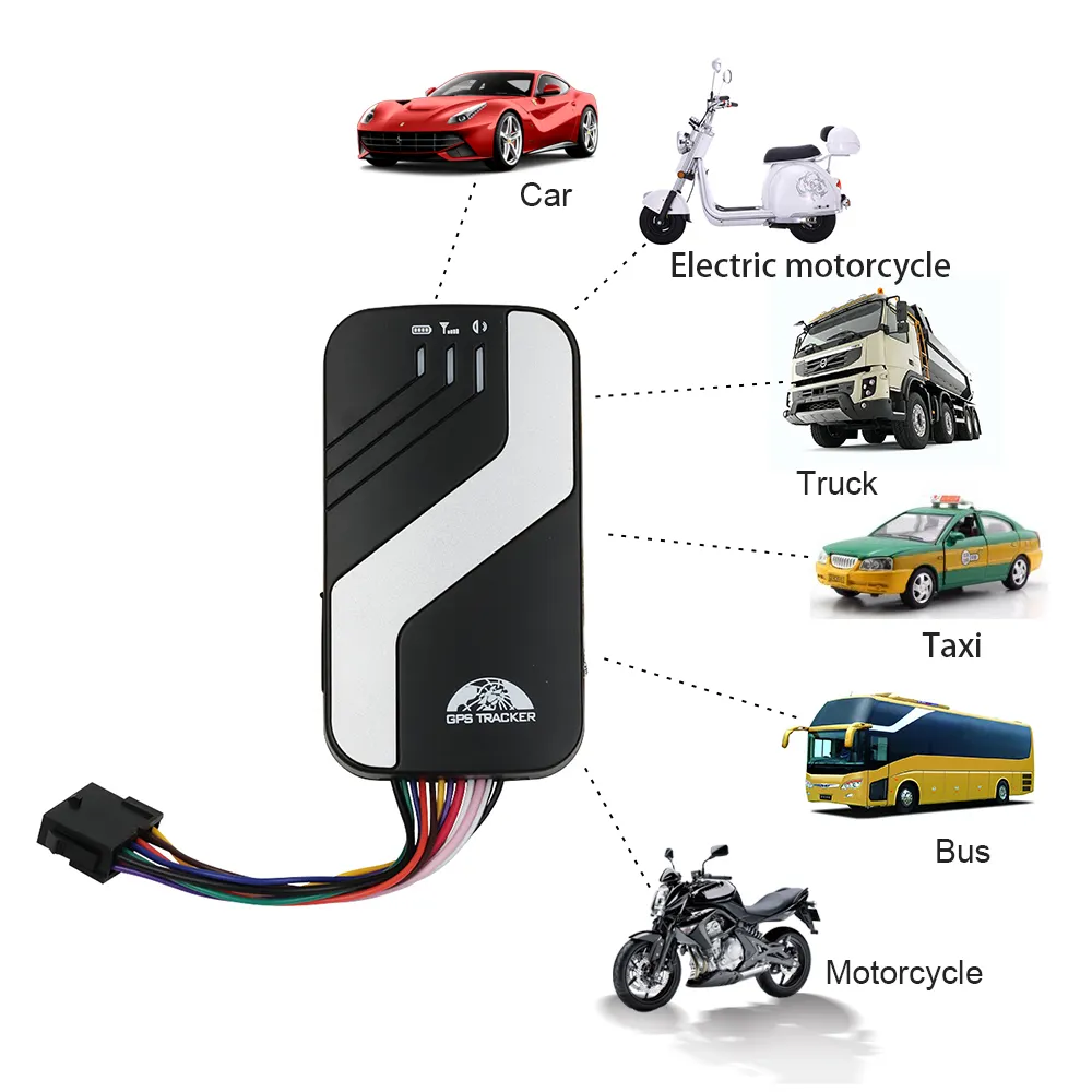 Traceur Gps Moto Voiture Carte de navigation Gps Suivi en temps réel Traqueur de véhicule Gps