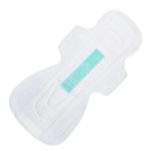 Toallas Sanitarias con Alas de Algodón Orgánico Súper Absorbentes, con SAP Japonés, Certificación ISO9001/CE, Marca OEM para Mujeres - Product Image 1