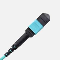 Câble fibre optique 8/12/24 Core SM/MM MPO/MTP avec cordon de raccordement OM3/OM4 pour centre de données Internet Équipement de communication réseau 5G