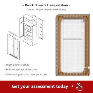 <span class=keywords><strong>Armadio</strong></span> Moderno in Acciaio Bianco con <span class=keywords><strong>Specchio</strong></span>, 4 <span class=keywords><strong>Ante</strong></span> <span class=keywords><strong>Scorrevoli</strong></span>, Mobile per <span class=keywords><strong>Camera</strong></span> <span class=keywords><strong>da</strong></span> <span class=keywords><strong>Letto</strong></span> Personalizzabile - Product Image 6