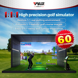 Recinto de pantalla de impacto de golf al aire libre de entrenamiento inmersivo retráctil para práctica interior de invierno - Product Image 3