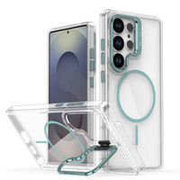 Étui de téléphone antichoc pour Samsung S26 Ultra, étui à fenêtre coulissante pour Galaxy A26, coque de protection pour A36, S25, S24