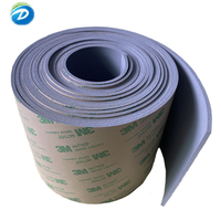 Ruban adhésif en mousse de silicone gris Deson Rogers Bisco HT-800 avec service de découpe pour l'assemblage de composants électroniques et l'absorption des chocs