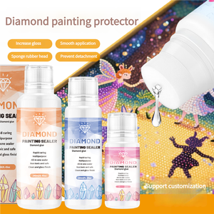 Sigillante eco-friendly per pittura diamantata per adulti <span class=keywords><strong>colla</strong></span> epossidica liquida 60ml strumento <span class=keywords><strong>Puzzle</strong></span> e accessorio per sigillare arte diamante - Product Image 5