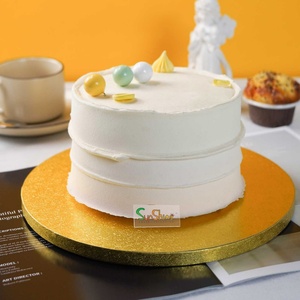 Plateaux à gâteau ronds en carton alimentaire SunShine avec base en carton et feuille d'aluminium, diamètres 6, 8, 10, 12 pouces - Product Image 4