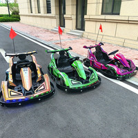 Karting électrique individuel pour le divertissement commercial, karting pour enfants et adultes, course de karting pour parc d'attractions à thème urbain