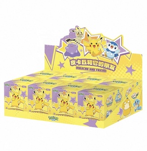 100% Original Japonés, 8 Piezas/Caja, Pokemoned Pika Chu Friend, Caja Sorpresa Ecológica, Lindas Figuras de Acción de Poliéster, Juguetes Coleccionables - Product Image 1