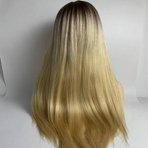 วิกผมซิลิโคนสำหรับผู้หญิงแก้<span class=keywords><strong>ผม</strong></span>ร่วงแบบเต็มวิก<span class=keywords><strong>ผม</strong></span>สีน้ำตาล<span class=keywords><strong>ราก</strong></span>สีบลอนด์วิกทางการแพทย์ - Product Image 2