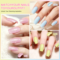 Collection MTSSII en promotion : Kit de gel coloré pour ongles, texture haute brillance, gel vernis DIY, qualité professionnelle, logo personnalisé pour les ongles