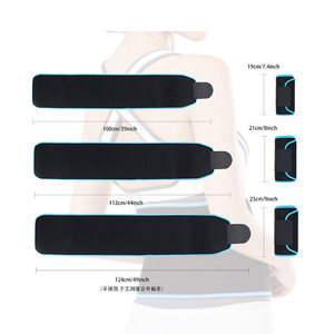 Recortador de cintura Premium ejercicio entrenamiento Ab cinturón para mujeres y hombres entrenador de estómago ajustable y soporte de espalda - Product Image 5