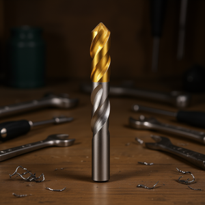 ดอกสว่านเจาะเหล็ก HSS แบบเกลียวเคลือบ TiN รุ่น 1070 Bright HSS และดอกสว่านเจาะเหล็ก HSS Co - Product Image 3