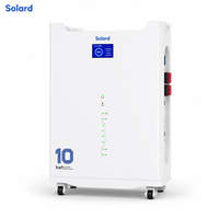 Sistema de Batería LFP de 10kWh con Monitoreo Inteligente WIFI, 51V 200Ah, Alta Eficiencia, 8000 Ciclos, Carcasa Industrial Reforzada y Apilable