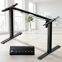Bureau assis-debout électrique réglable en hauteur sur mesure en gros – Cadre de bureau en acier pour usage professionnel