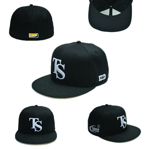Casquette de baseball ajustée à 6 panneaux, logo personnalisé, vente en gros, broderie 3D, mode sportive, luxe, hommes - Product Image 4