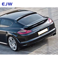 Pour 2010-2013 Porsche Panamera 970 970.1 Kit de carrosserie large en fibre de verre de Style WD amélioré accessoires de roue de front de roue automobile