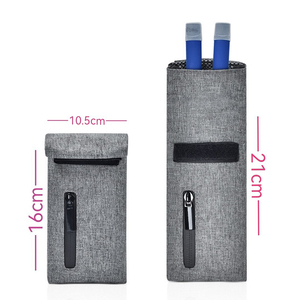 Bolsa pequeña ligera de poliéster para tabaco para hombre, bolsa resistente al olor con forro de carbono para exteriores y logotipo personalizado al por mayor - Product Image 5