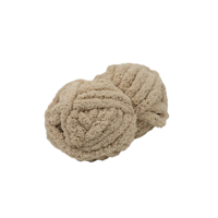 Chunky Chenille Yarn 2cm in Assorted Solid Colors for Consistent Project Completion
