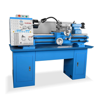 Tour multifonctionnel horizontal de haute précision CJM360 tour manuel 220V tour de serrage