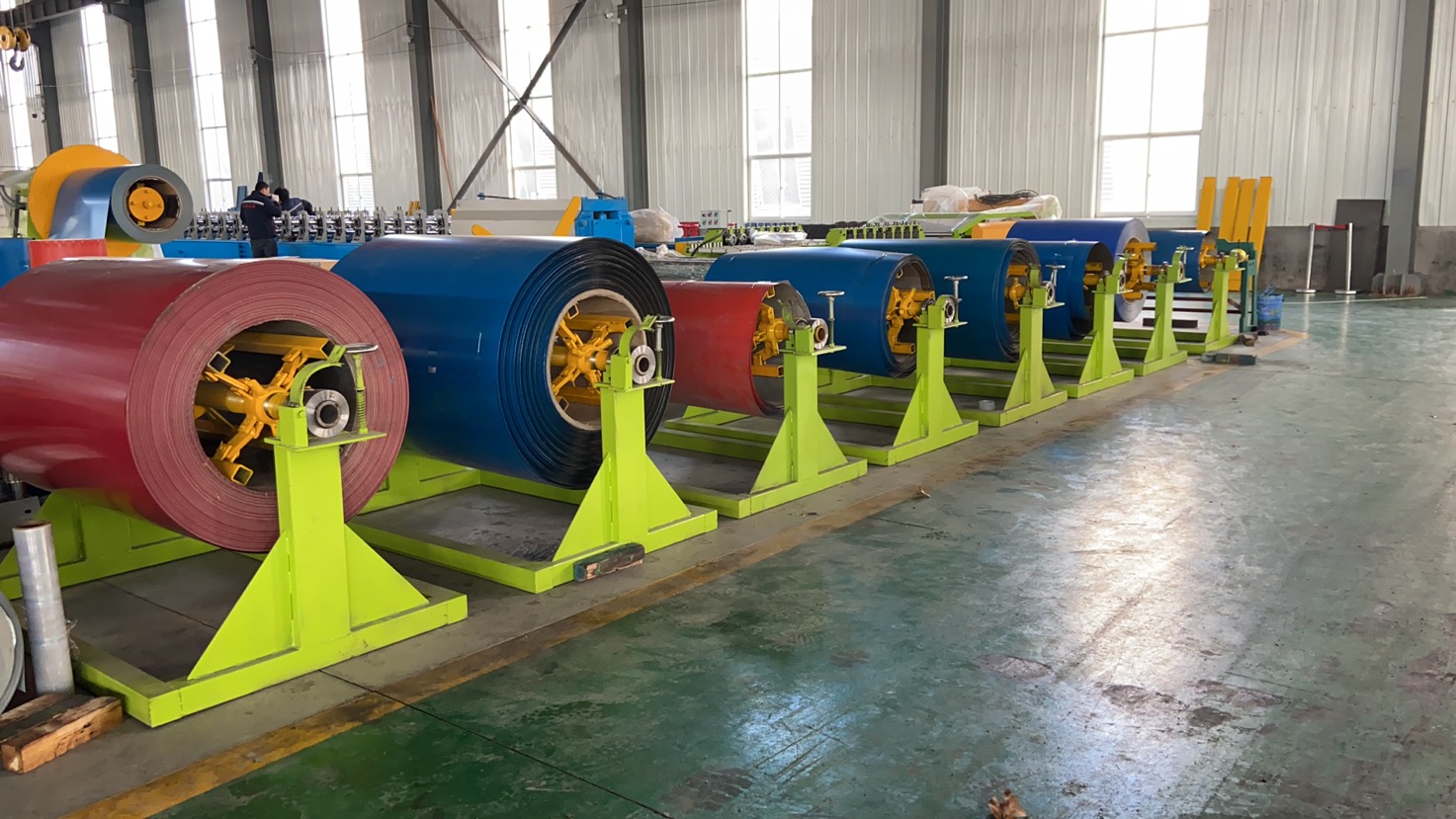 IBR metal roof roll form machine trapezoidal roof tile roll forming machine zinc roof and wall panel roll former
