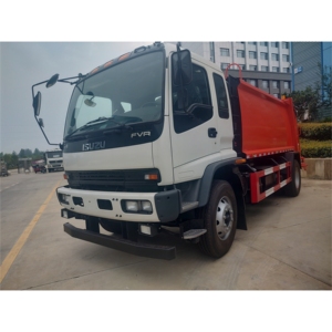 Clw Factory Hot Sale Japanese Brand ISUZU 4X2 12cbm 10 Tons Compactor Garbage Truck - Product Image 1