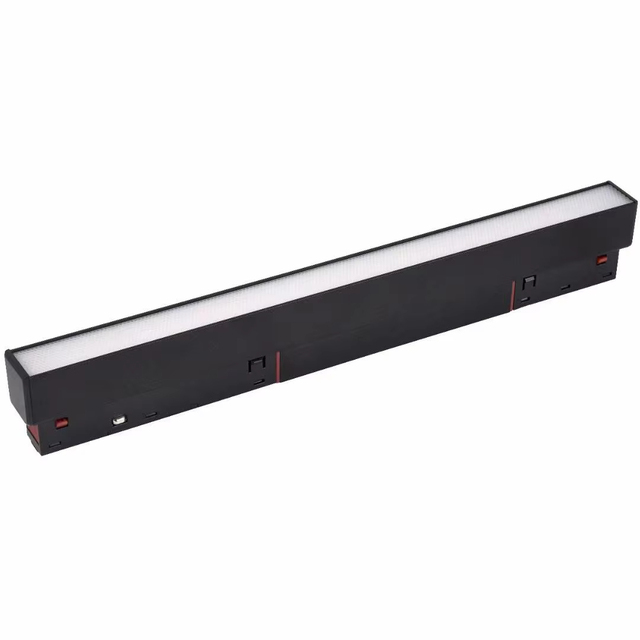Modern Extensible Adjustable LED Linear Spotlight/Floodlight Self-suction Function Embedded Surface Magnetic Track Lamp Dimmable