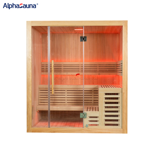 <span class=keywords><strong>Chambre</strong></span> à vapeur sèche en bois massif de haute qualité pour 4 personnes - Product Image 1