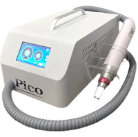 Appareil de beauté portable mini picoseconde pour le soin de la peau du visage et des sourcils, avec refroidissement par glace et écran tactile intelligent, idéal pour les cliniques esthétiques