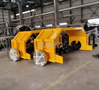 Équipement de compostage de déchets organiques, machines de fabrication d'engrais, retourneur de compost à entraînement par tracteur