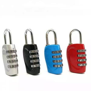 <span class=keywords><strong>Cadenas</strong></span> en alliage de zinc à 4 chiffres en gros avec <span class=keywords><strong>code</strong></span> numérique pour la sécurité et les voyages - Product Image 2