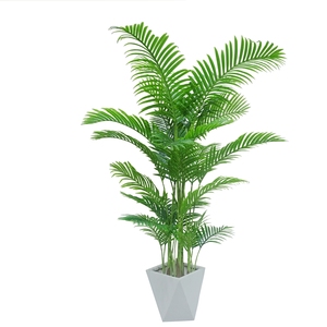 Palmier artificiel <span class=keywords><strong>Areca</strong></span>, plante tropicale, faux <span class=keywords><strong>Dypsis</strong></span> Lutescens, arbre artificiel - Product Image 1