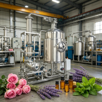Machine d'extraction d'huiles essentielles personnalisable pour la lavande et les herbes