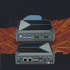 N150 công nghiệp Mini <span class=keywords><strong>PC</strong></span> M.2 SSD 6 USB 2 RS232 2 LAN 2 HDM âm thanh không quạt CE chứng nhận cho <span class=keywords><strong>Linux</strong></span> Windows OS đóng hộp AU chúng tôi tùy chọn - Product Image 2