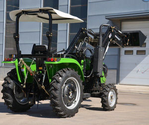 4x4 30hp -40hp 50hp 4 WD tracteurs agricoles chargeur frontal fraise incluse - Product Image 2