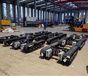 แชสซีหุ่นยนต์แบบรางลอยดีไซน์ทันสมัย แพลตฟอร์มแชสซีควบคุมระยะไกล - Product Image 5