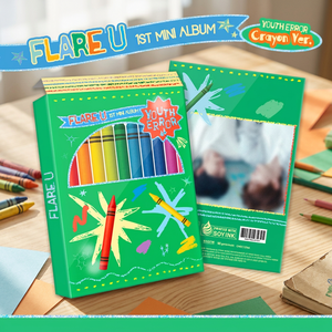 FLARE U 1er Mini Álbum [YOUTH ERROR] (Versión Crayon) Álbum Oficial de Kpop Coreano en CD - Product Image 4