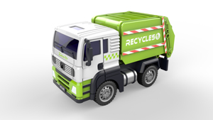 1:64 RC Pocket Size Micro <strong>Mini</strong> Car Toys with Remote Control <strong>Garbage</strong> <strong>Truck</strong> Vehicles for Kids Toys - Product Image 5