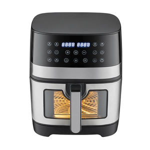 8 л, 1500 Вт, большая мощность, заводская цена, без масла, защита от тепла, антипригарная Круглая Печь Из Нержавеющей Стали - Product Image 3