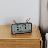 Direkt vom Hersteller Kalender Elektronische Uhr Thermometer Hygrometer Tischuhr Studier- und Kinderzimmer Wecker