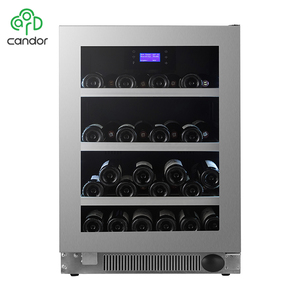 Candro de compresor de refrigeración 46 botella de capacidad en la cocina bodega de vino con puerta de vidrio - Product Image 3