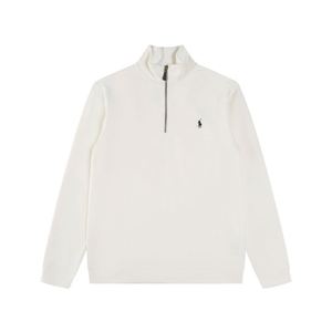 Sudadera con Capucha de Alta Calidad, Marca de Lujo, Media Cremallera, Estilo Polo, Nueva Moda Masculina, Bordado Paul, Tejido de Punto, Informal - Product Image 2