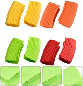 Mitaines de cuisine résistantes à la chaleur, mini-mitaines en silicone pour four, protège-plat en silicone - Product Image 5