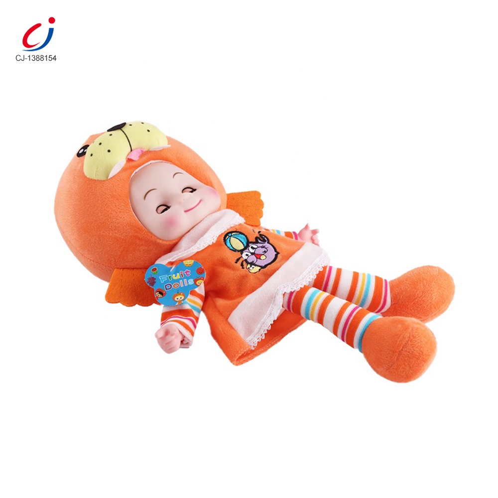 Patonde Muñeca De Trapo De Felpa Con Traje De Animal De 33 Cm - Peluche Artesanal Suave Para Decoración Infantil, Sala De Estudio O Regalo