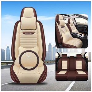 Fundas de Asiento LumeStitch, Juego Completo de Cuero, para Todas las Estaciones, Ajuste Universal, Cómodas, Premium, para el <span class=keywords><strong>Interior</strong></span> del Automóvil - Product Image 1