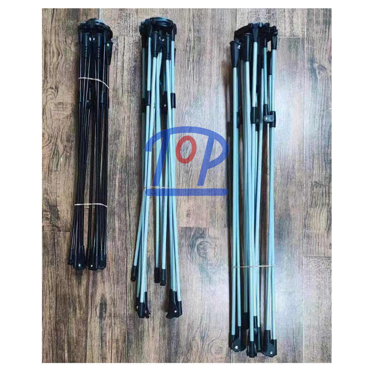 Picnic Beach Automatic Pop up Tent Poles/ Outdoor Camping Telescopic Adjustable Tent Pole