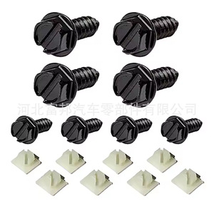 Tornillos de matrícula de nylon, kit universal de fijación para coche, RV, camión, furgoneta, repuesto y reparación - Product Image 4