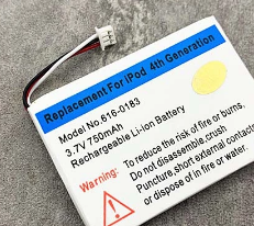 Oem电池iPod 4 4照片4 616-0183 pe435a a1099 20gb 40gb 60gb 750mah - Product Image 5