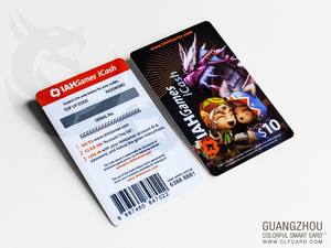 Tarjeta de Visita de PVC de Alta Calidad, Impresión Offset con Logotipo Personalizado, Tarjeta de Visita Económica con Código de Barras Diferente y Función de Raspar - Product Image 4